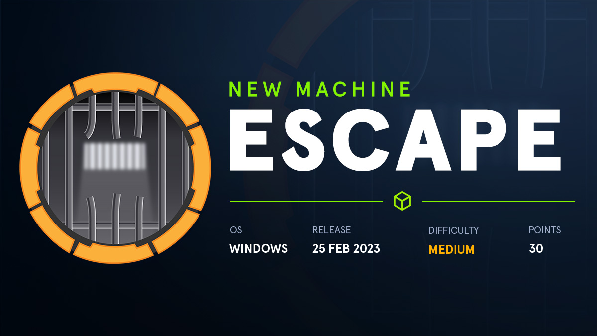 Escape Machine - HackTheBox Windows Challenge